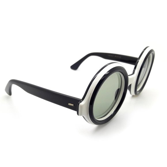 Vintage 70s Sunglasses MonoChrome Hockney Hand Made in France New Old Stock Sun main image 6